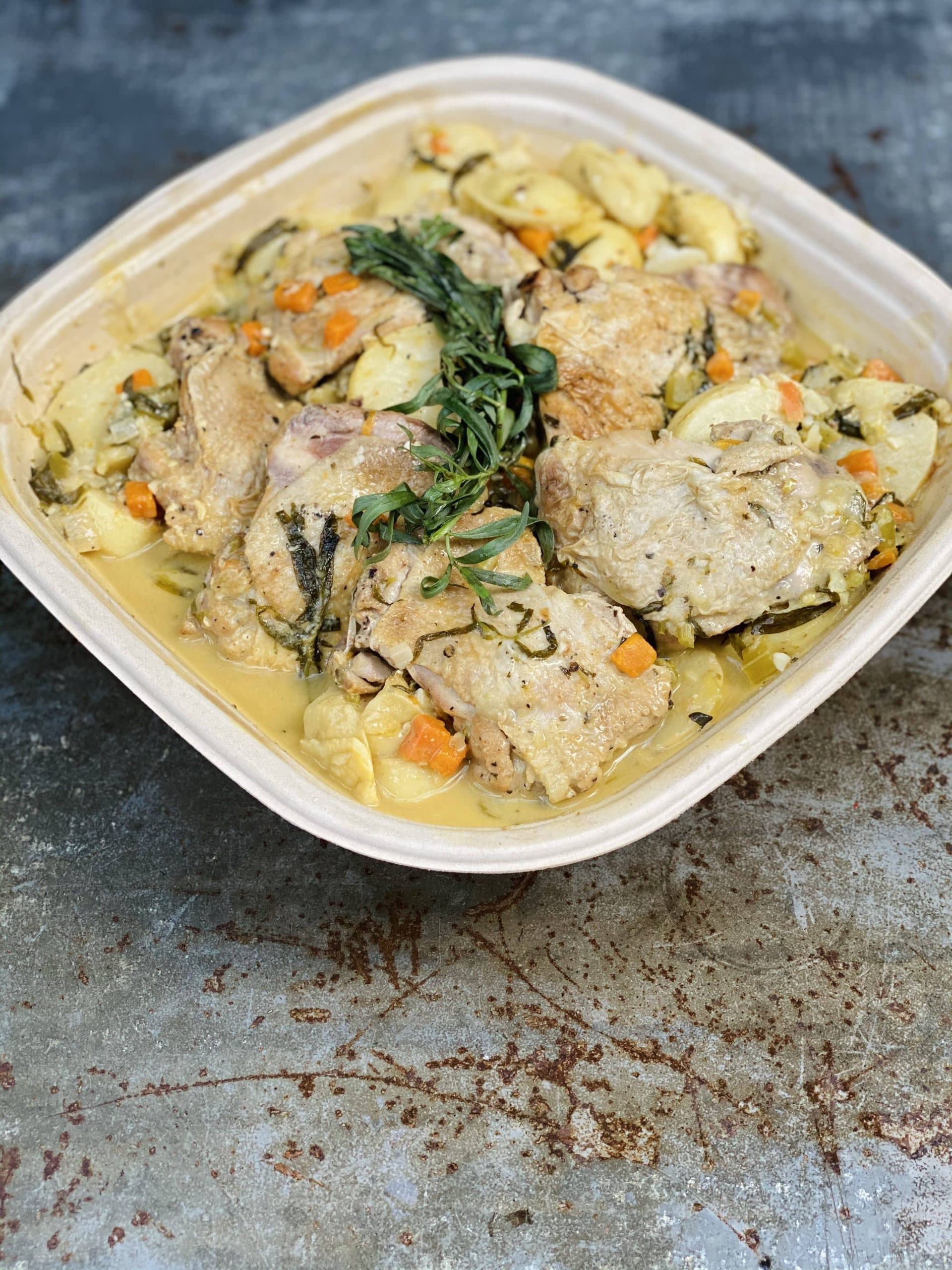 Chicken & Tarragon (serves 2 1L) GF