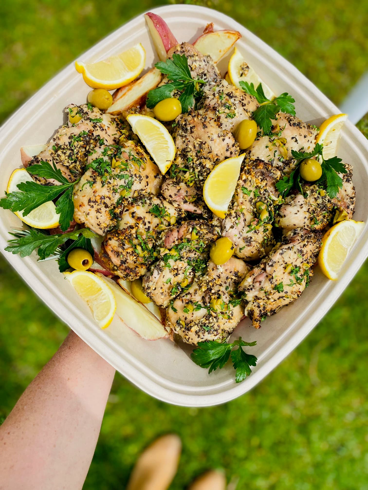 Greek Chicken w/ Potatoes (12pieces)