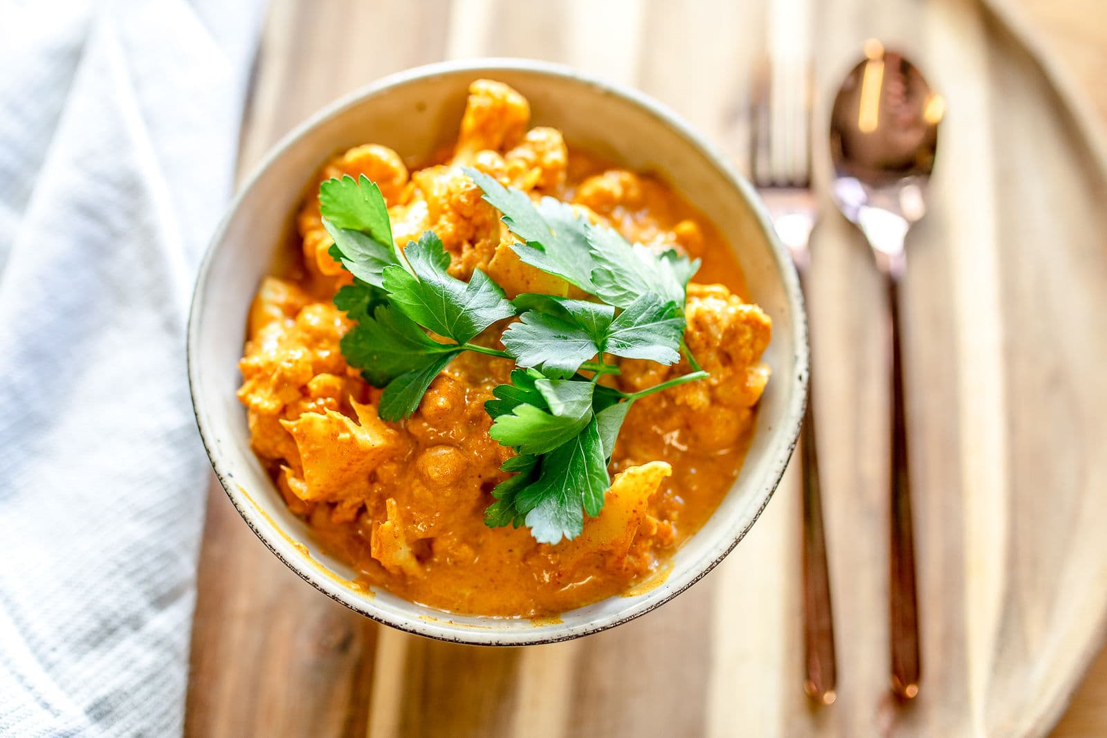 Korma Vegetable & Chickpea Curry