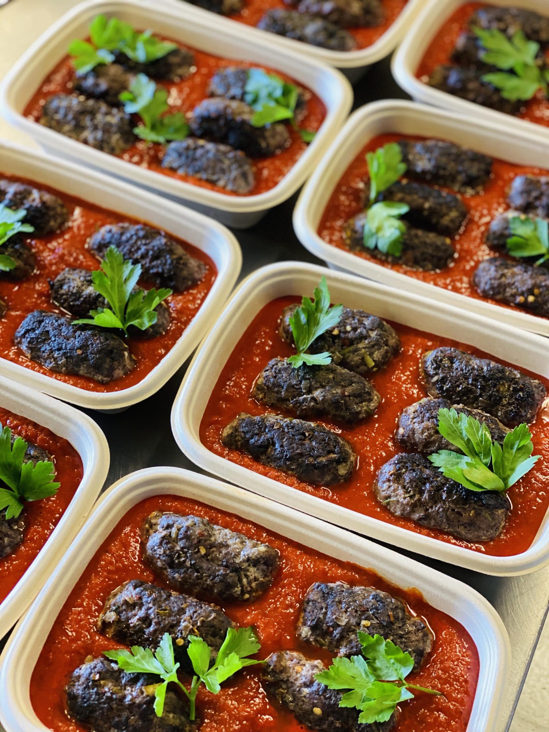 Lamb Kofta in Shakshuka Sauce