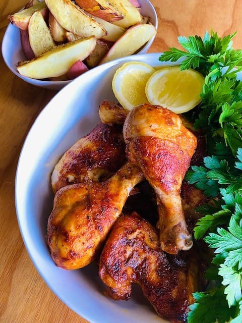 Peri Peri Chicken w/ Potato Wedges