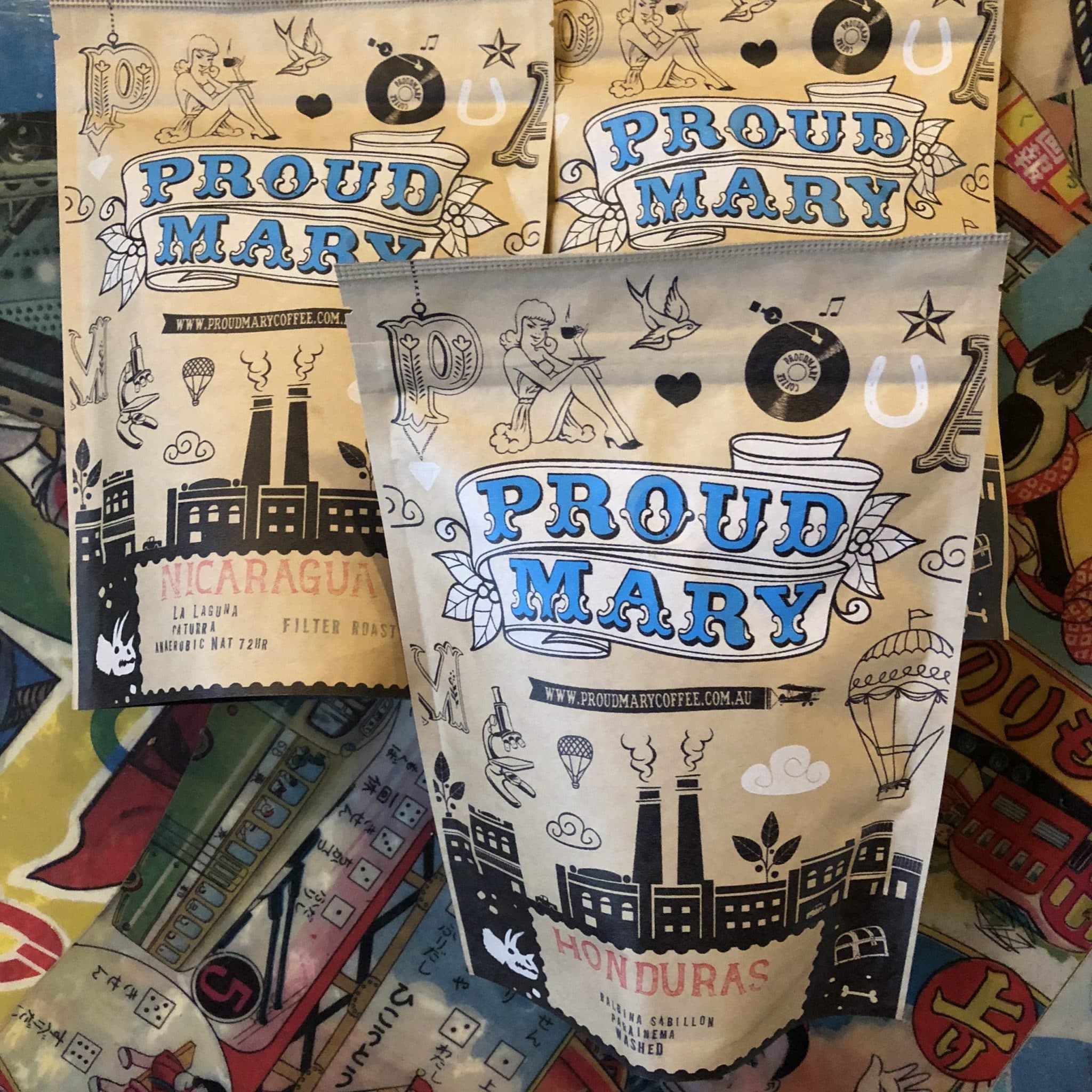 Proud Mary Single Origin Filter Coffee Beans (250g Bag)