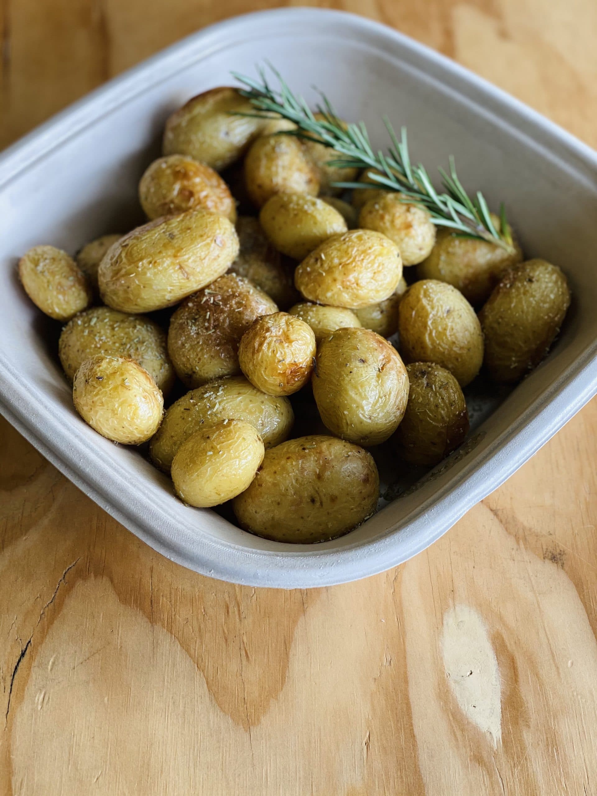 Roasted Potatoes with Rosemary Salt