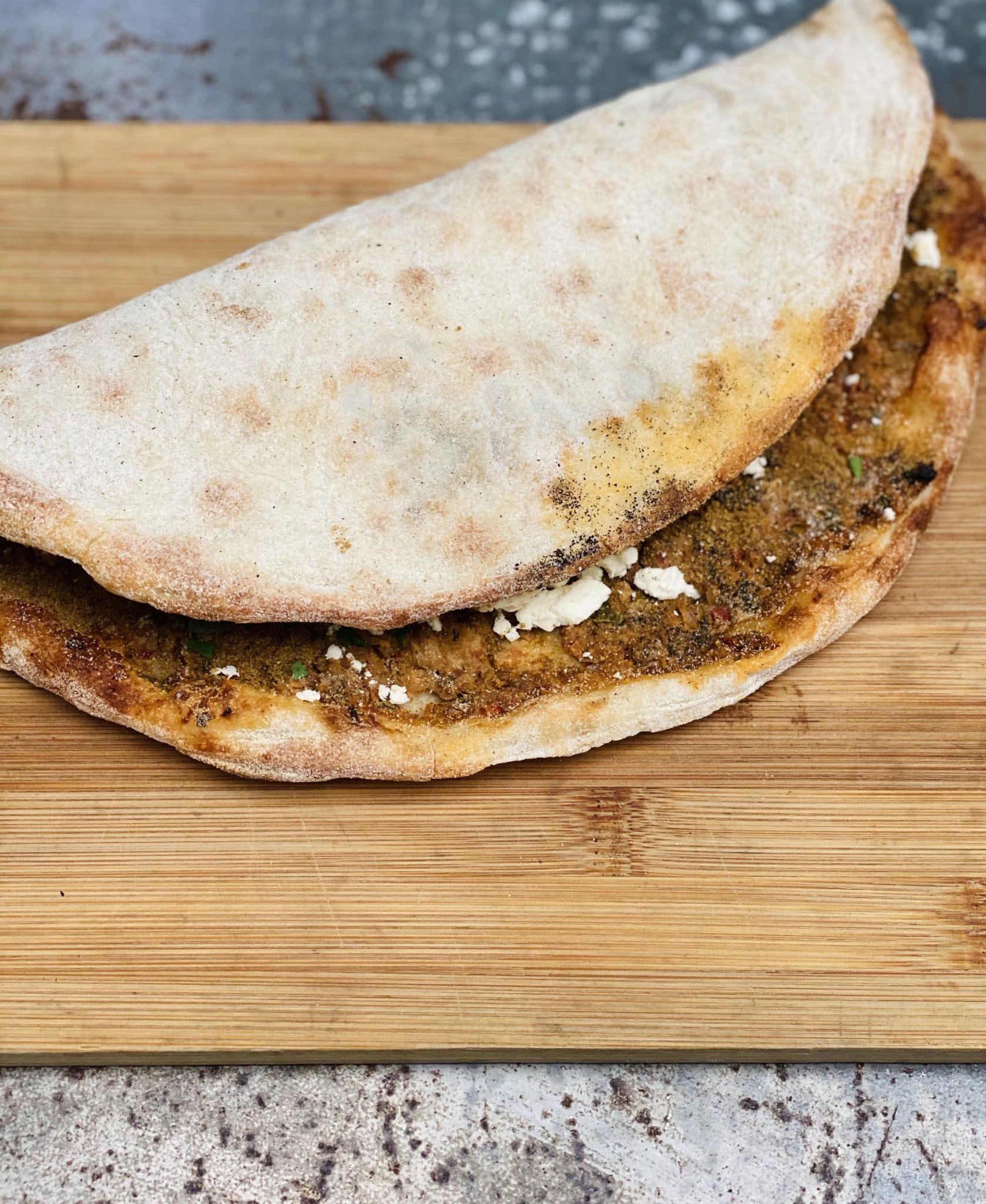 Turkish Lamb Pizza
